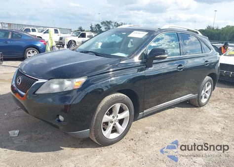 2010 Lexus Rx 350 из США, поврежденный, VIN 2T2BK1BA6AC013921